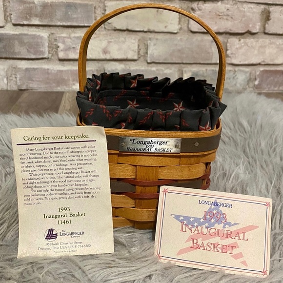 Longaberger Inaugural Basket - Picture 1 of 7